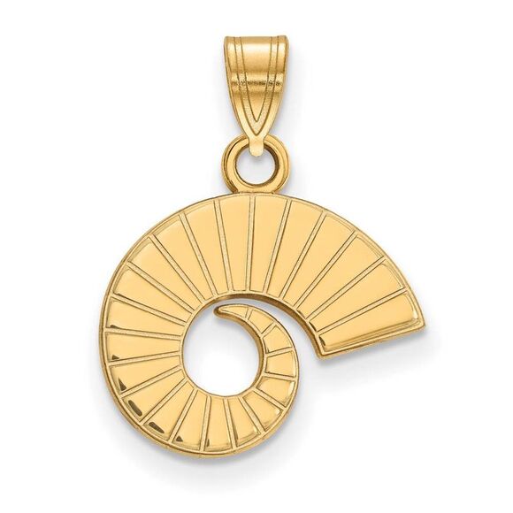 10k Yellow Gold Colorado State Small Pendant